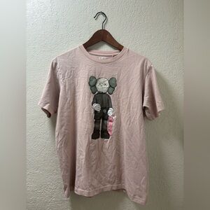 KAWS x Uniqlo Beige T-Shirt